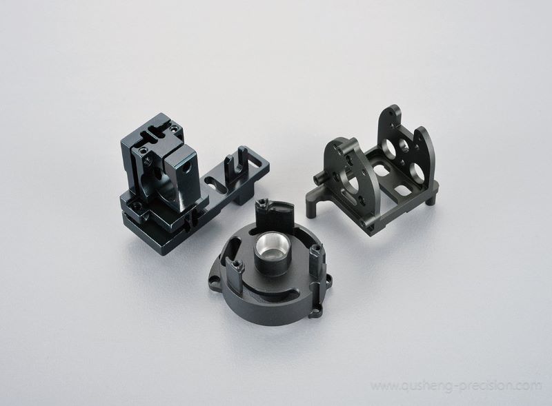 Precision machined aluminum parts