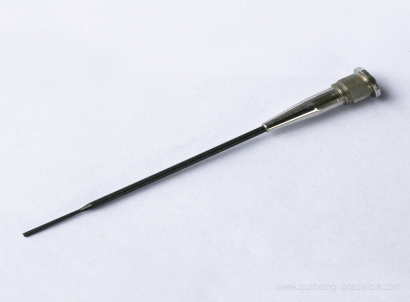 Biochemical medical accessories, integrated variable diameter sampling needle,