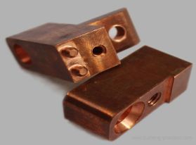 Copper parts processing