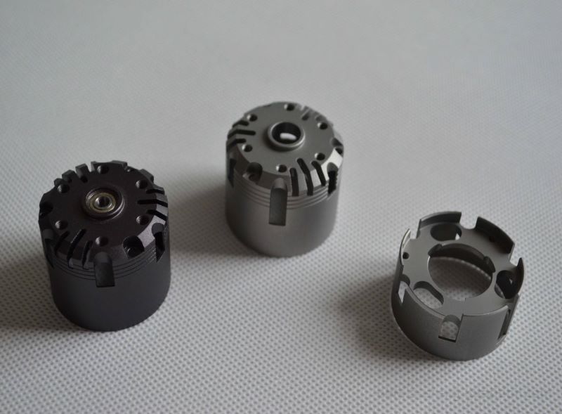 CNC turning and milling composite processing of aluminum parts turning and milling